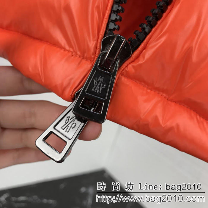 MONCLER蒙口 18冬季新款 亮橘色 輕便保暖 男款羽絨服 ydi1518